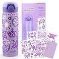 thumbnail image 1 of HULASO Gifts for 7 Year Old Girls Decorate Your Own Water Bottles with Tons of Rhinestone Glitter Gem Stickers - DIY Gifts Arts and Crafts, BPA Free Stainless Steel Vacuum Insulated Mug (17 OZ), 1 of 7