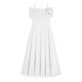 thumbnail image 1 of HULIJA Kids Flower Girls Dresses Sleeveless Chiffon Party Maxi Gowns Wedding Bridesmaid Dresses Ivory 16, 1 of 4