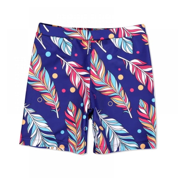 HULKLIFE Boy Parent-Child Printed Swimming Trunks Suit