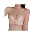 thumbnail image 1 of HULKLIFE Women's Everyday Full Coverage Racerback Bra，Sexy Seamless Lace Bra Gather Adjustable Women Lingerie Super Push Up Bras Women's Bras Underwear, 1 of 6