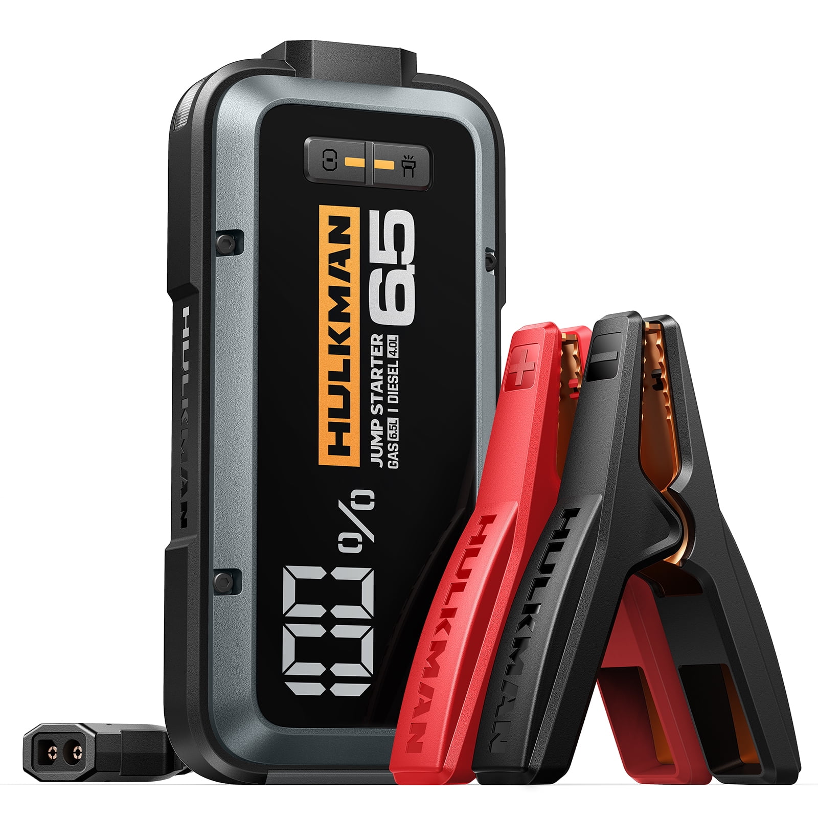 HULKMAN Jump Starter 1200 Amp Car Starter for up to 6.5L Gas and 4L