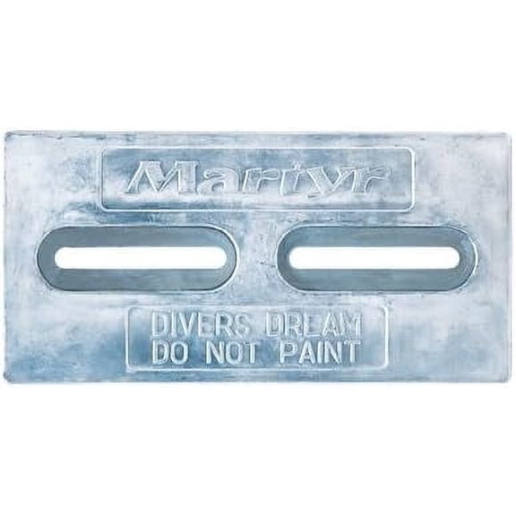 HULL ANODE 4INX6IN PLATE$$Watercraft