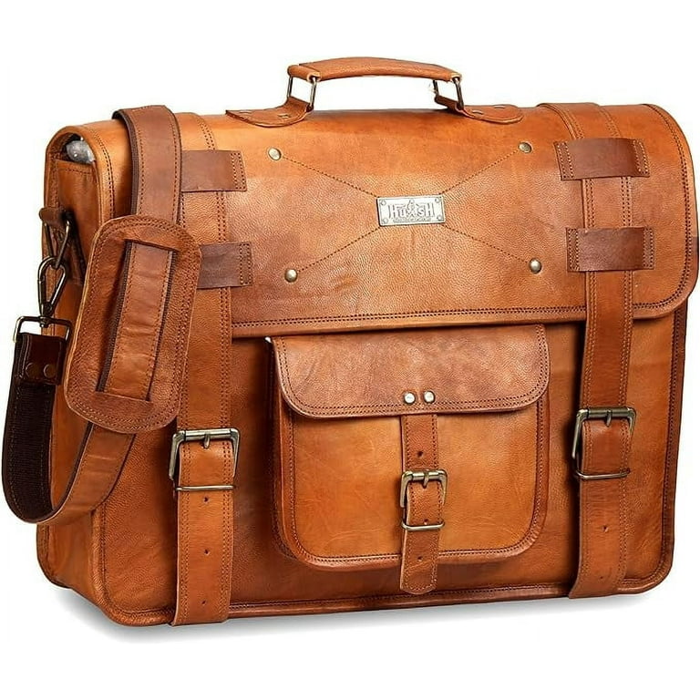 17 inch laptop messenger bag leather shop