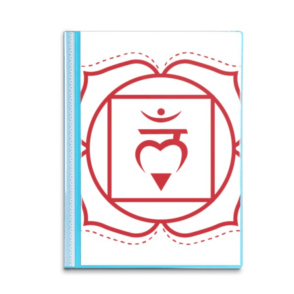 HUM Culture Letter Pattern Book Sheet Protectors Portfolio Binder ...