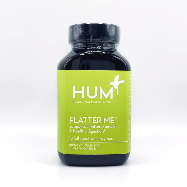 HUM Flatter Me Supplement for Daily Bloating 18 Full Spectrum