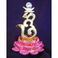 thumbnail image 1 of HUM Syllable on Pink Lotus, 1 of 1