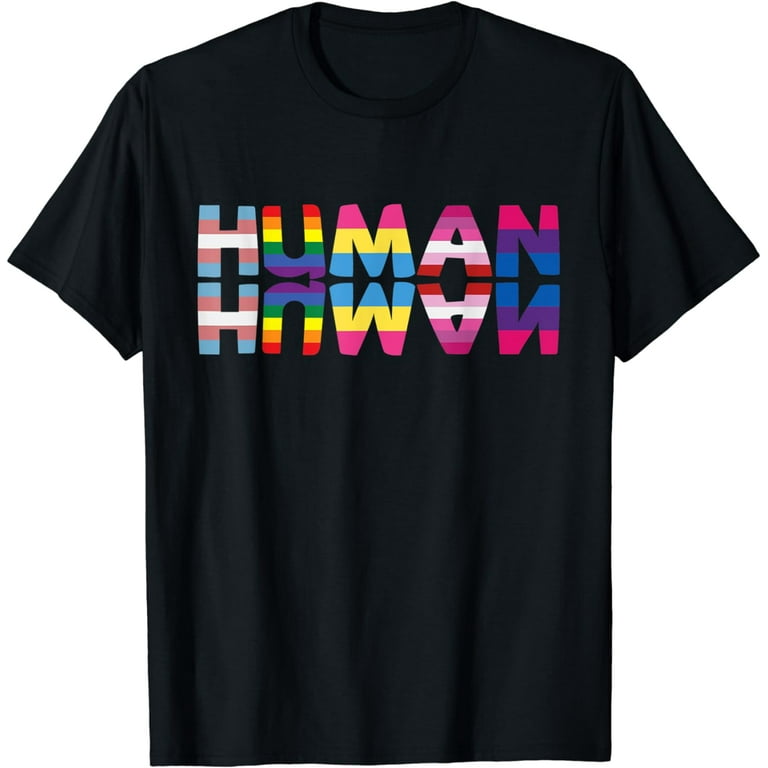 Human Flag Lgbt Gay Pride Month Transgender T Shirt Human Flag Lgbt Gay Pride Month Transgender T Shirt