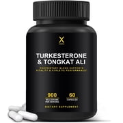 HUMANX Turkesterone & Tongkat Ali 900mg - Supports Energy, Stamina, and Muscle Recovery and Growth - Turkesterone Supplement - Tongkat Ali Supplement - Long Jack Extract Eurycoma Longifolia