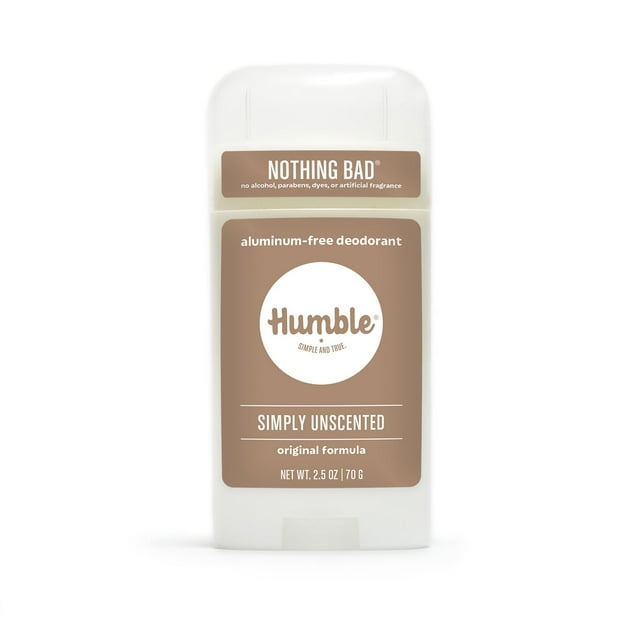 HUMBLE BRANDS Original Formula Aluminumfree Deodorant. Long Lasting