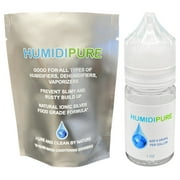 HUMIDIPURE CLEAR. Natural Food Grade. 200 day+ Humidifier Treatment Additive*. Prevent Slimy, Crusty and Rusty Buildup. Keep Water Clean and Odor Free for All Humidifiers, Vaporizers and Dehumidifiers