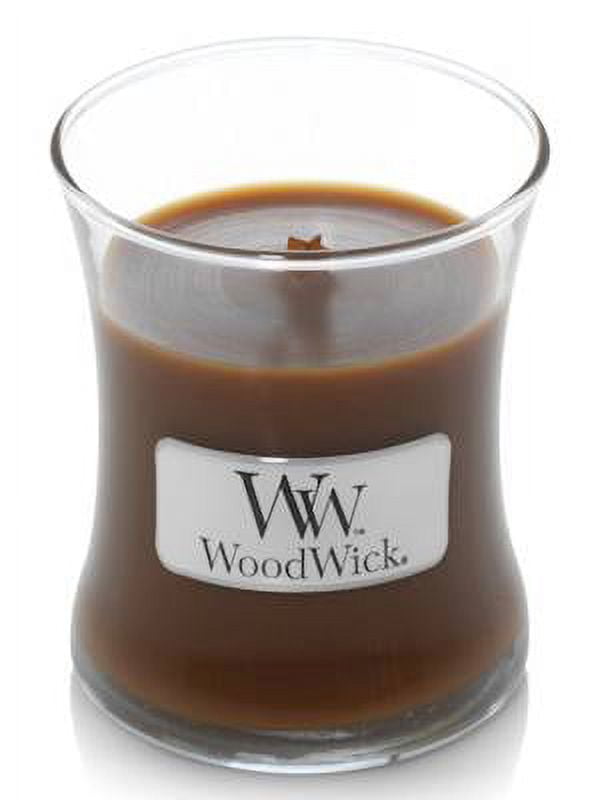 HUMIDOR WoodWick Mini Hourglass Scented Jar Candle