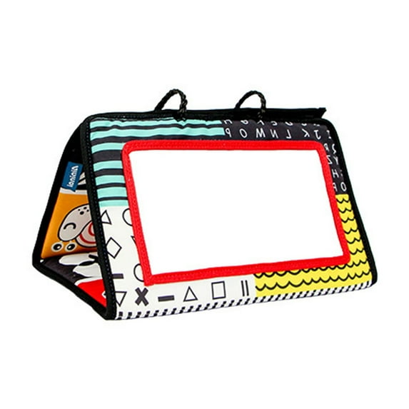 HUMJUSE Baby Mirror for Tummy Time Baby Floor Mirror Toy Developmental Baby Toy Tummy Time Mirror Toy 6 9 12 Month Boys Girls Crawling Sensory Toy