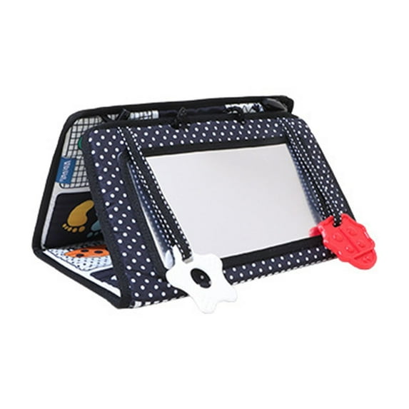 HUMJUSE Baby Mirror for Tummy Time Baby Floor Mirror Toy Developmental Baby Toy Tummy Time Mirror Toy 6 9 12 Month Boys Girls Crawling Sensory Toy