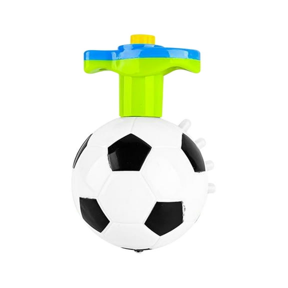 HUMJUSE Light Up Football Spinning Toys - Spinning Light Up Song Toy Party Favor for Boys & Girls - Birthday Party Gifts for Kids & Fun, Light Up Spinning Tops