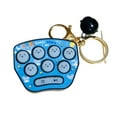 thumbnail image 1 of HUMJUSE Mini Whack-A-Mole Game Keychain, Electronic Mini Hamster Memory Game Toy Keychain with Bells, Fidget Toy for Kids Adult White, 1 of 2