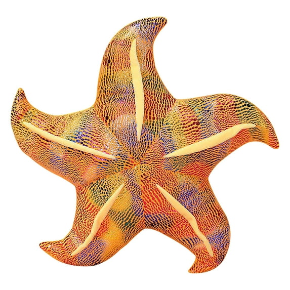 HUMJUSE Starfish Plush Toy, Colorful Starfish Sensory Toy for Kids Stuffed Starfish Sea Animals Marine Creature Toys, Gifts for Kids, Starfish Plush Toy, 7.8Inch