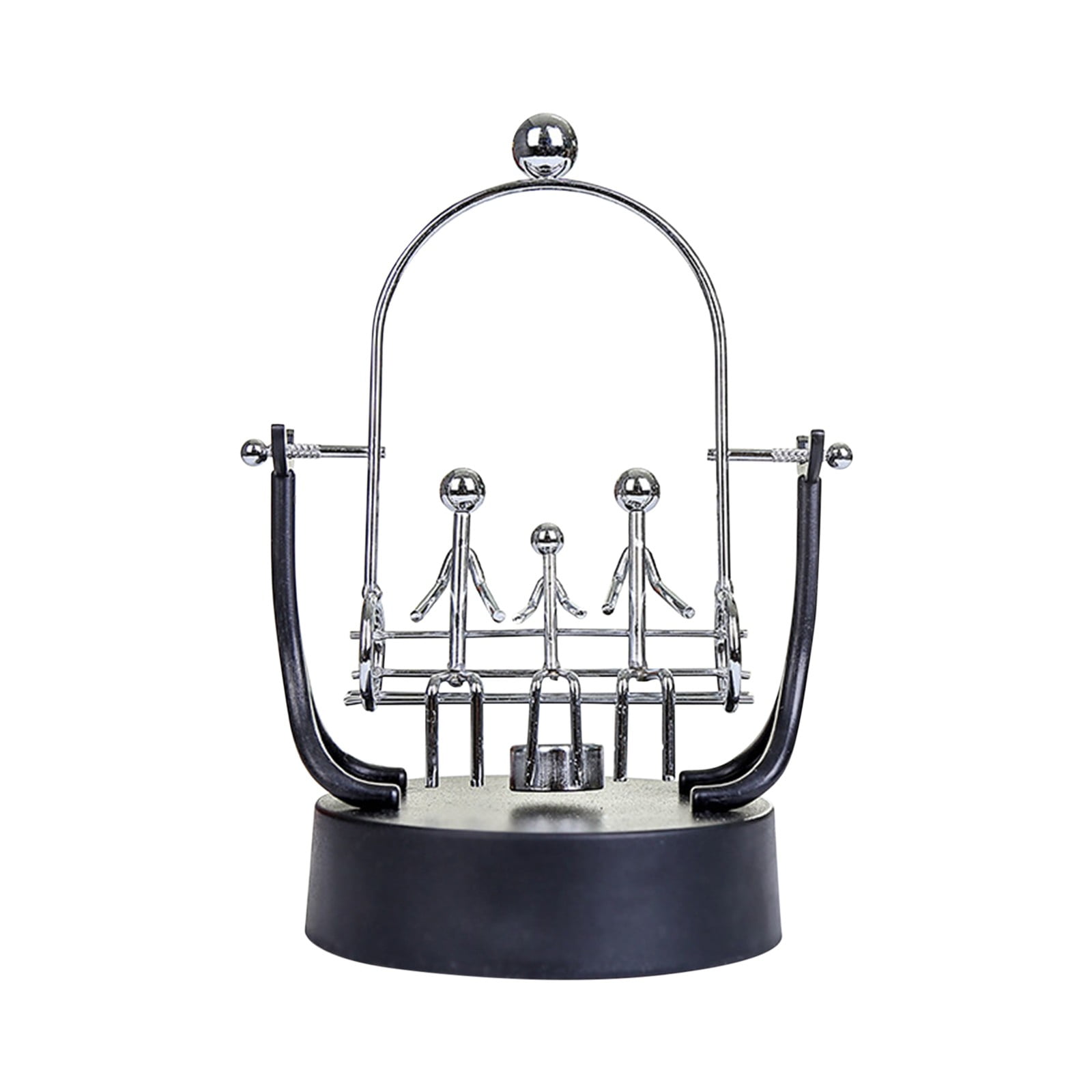 Ornement De Mouvement Perpétuel – Swing Ball – Jouet De Bureau Scientifique – Alimentation USB Ou Piles – Dimensions 25x23x11 Cm