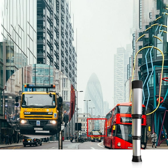 HUMJUSE Telescope Toy for Kids, Handheld Monocular Monocular Telescopes Zoomable Portable Monocular Spyglasses for Camping Boating Science Experiment