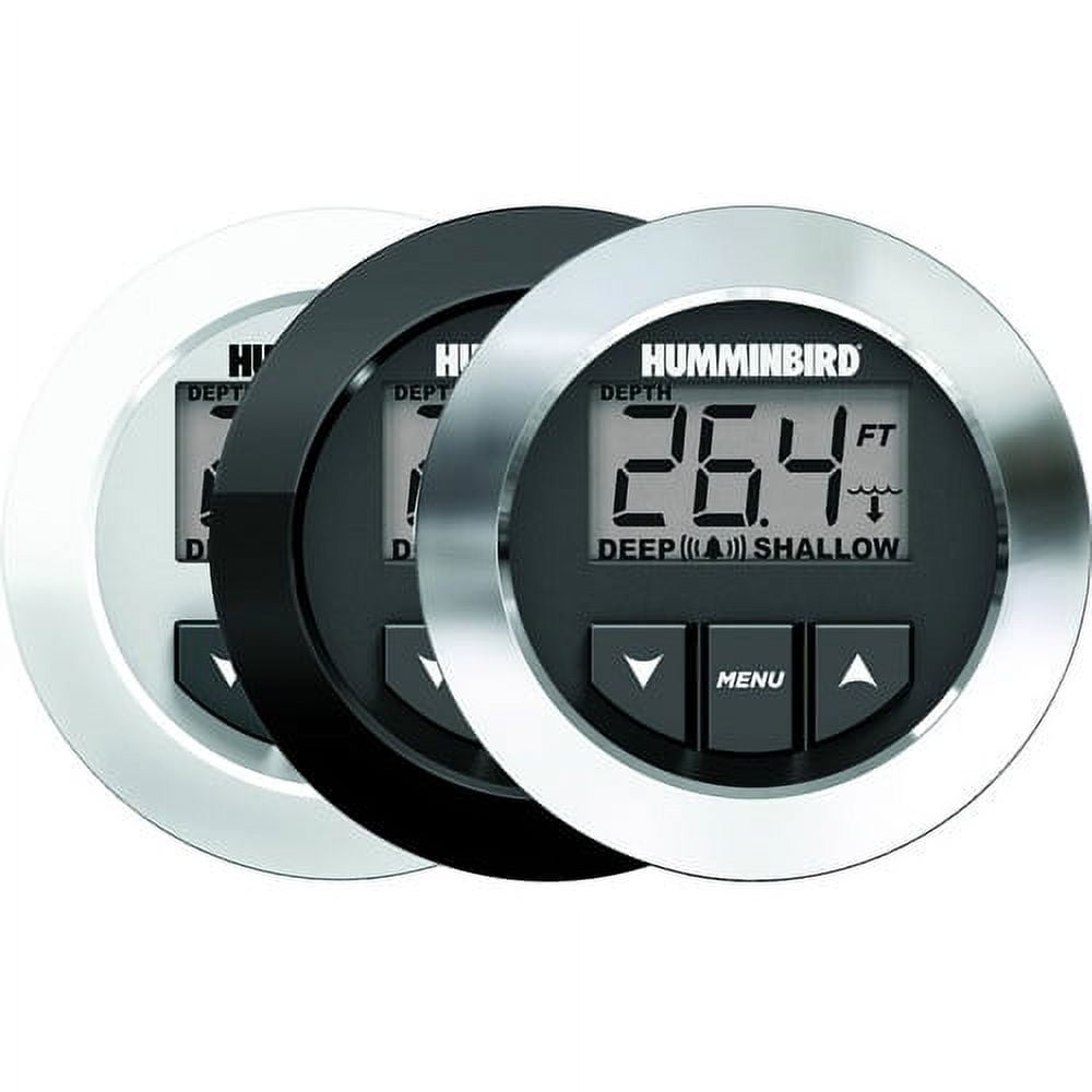 HUMMINBIRD HDR 650 BLACK, WHITE, OR CHROME BEZEL W/TM TRANDUCER 407860