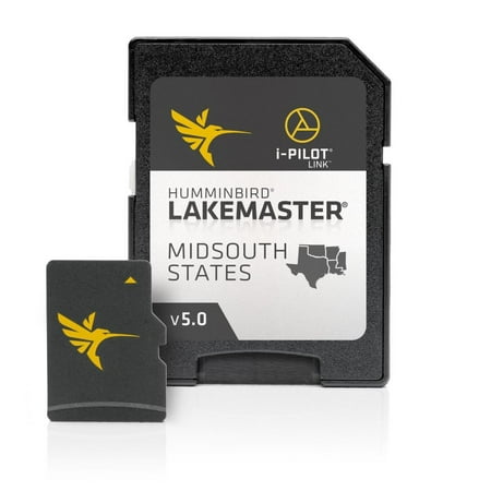 HUMMINBIRD LAKEMASTER CHART MIDSOUTH STATES V5