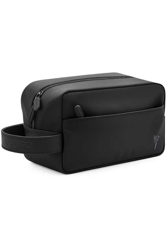 HUMMINGBIRD JetPack Toiletry Bag for Men, Premium Mens Travel Bag, Toiletry Organizer Dopp Kit, Water Resistant Shaving Bag for Toiletries and Accessories, Bathroom Organizer for Travel Essentials
