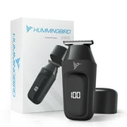 HUMMINGBIRD MK1 Compact Trimmer  Portable Mens Travel Electric Facial and Body Hair Clipper, No Nick, No Cut, Cordless USB C Rechargeable, LED Display, Face and Body Groomer, Travel-Friendly Shaver
