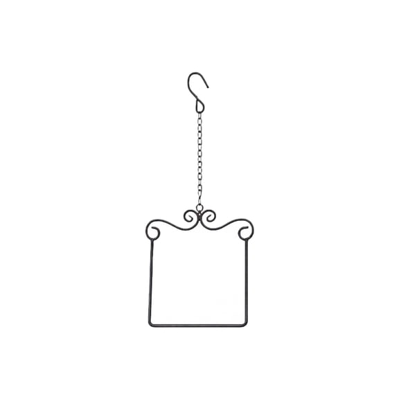 HUMMINGBIRD Swing Decor – Handcrafted Outdoor Garden Hanging Ornament for Trees & Porches, Rustic Nature-Inspired Patio Decoration, 8.5-inch Lightweight Metal Sculpture