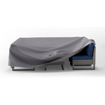 HUMMUH Patio Furniture Covers-100% Waterproof Outdoor Furniture Cover Outdoor Patio Furniture Cover with Air Vent 125.5L x 62.5W x 28H inch Grey