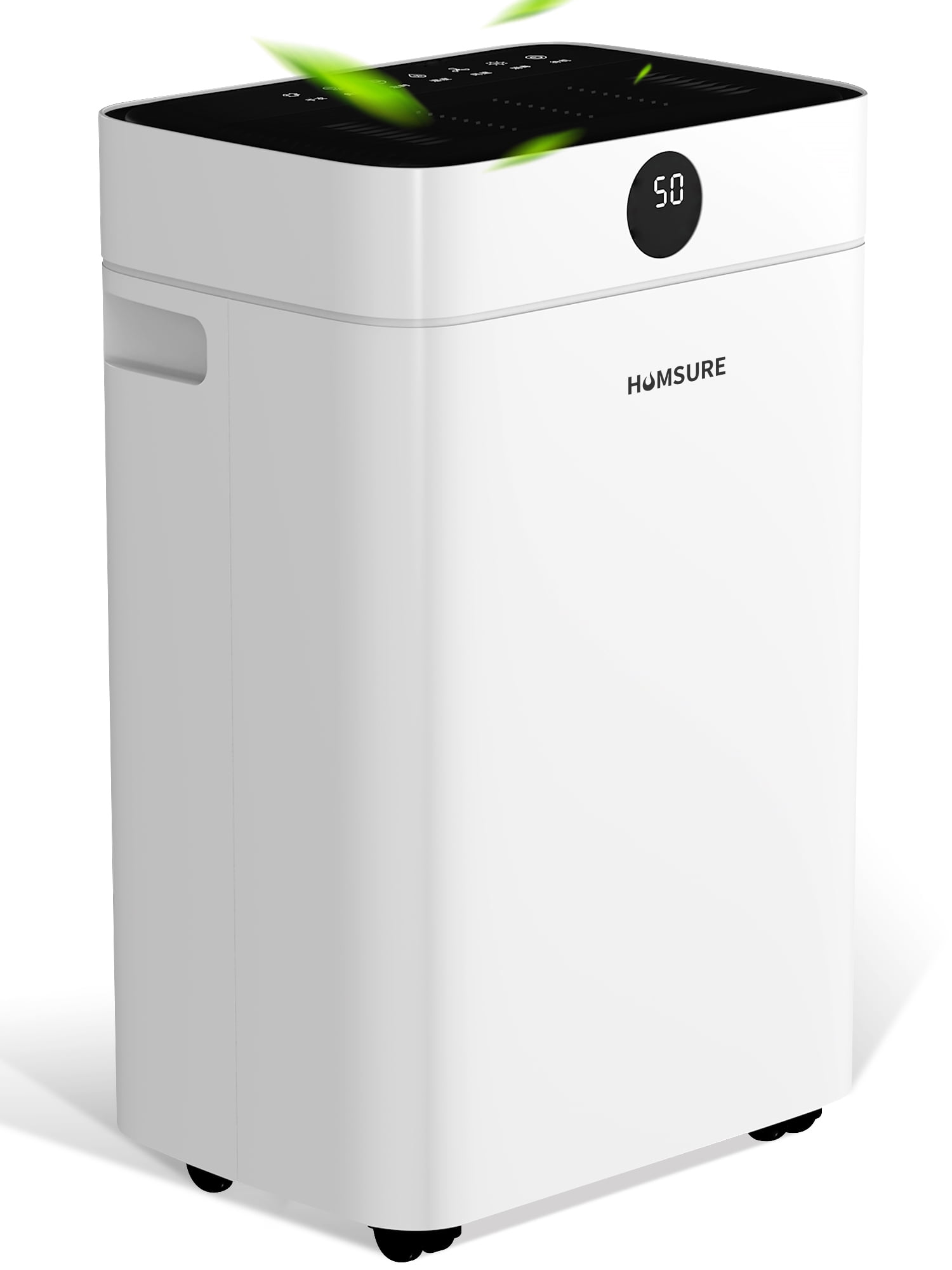 HUMSURE 35 Pint Dehumidifier 3000 Sq.Ft Room, for Basements with Drain Hose, Ideal for Large&Medium Sized Bathroom and Bedroom, Max Moisture Removal 50 Pints (95 "F, 95% RH) - image 1 of 11
