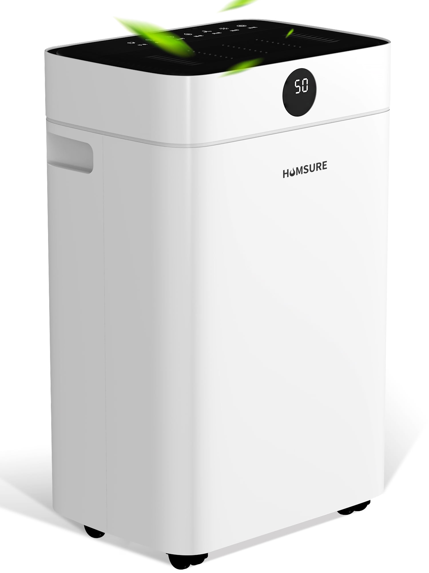 32 Pints 2000 Sq. Ft Dehumidifier For Home And Basements With 3-Color Digital Display