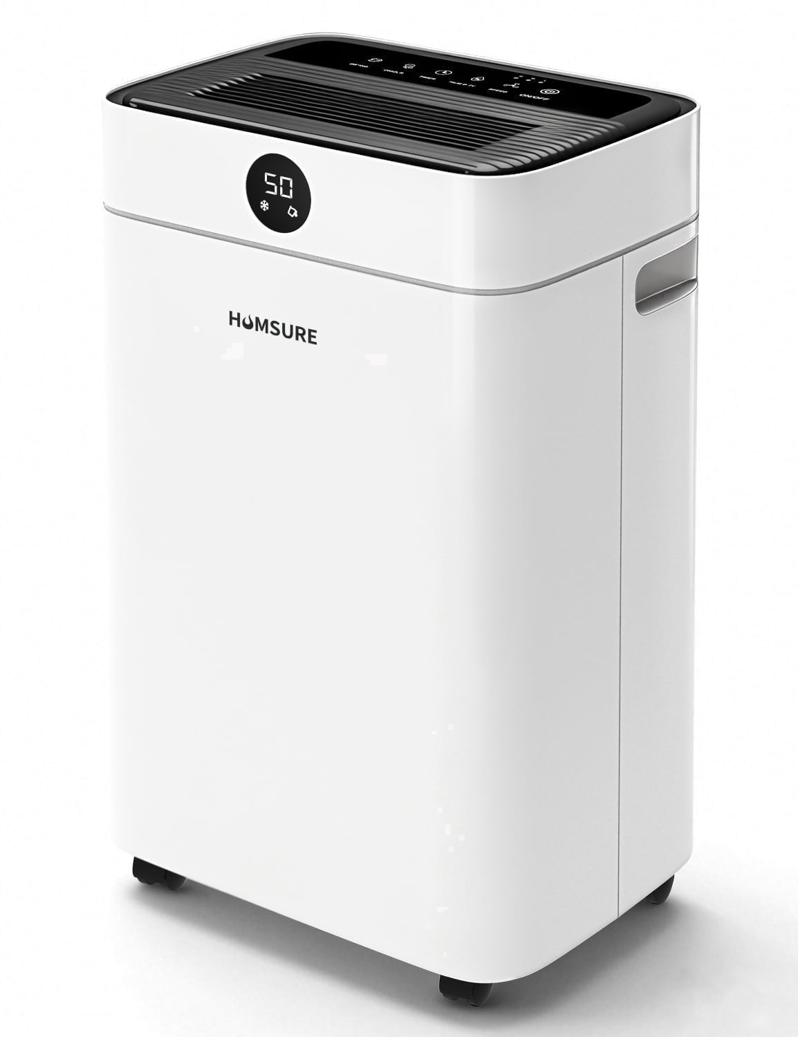 HUMSURE 50 Pint Dehumidifier for Basement, Compressor Dehumidifier with Auto Defrost & Drain Hose, Covers up to 3500 Sq. ft.