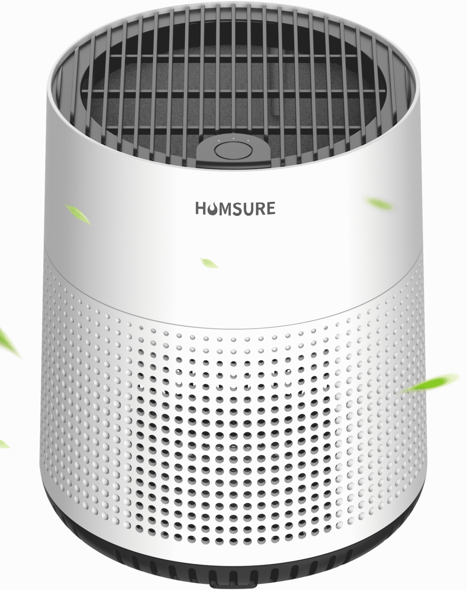 HUMSURE Air Purifier, 300 Sq.ft Air Purifiers for Bedroom, H13 True HEPA Filter, Remove Smoke Dust, White, HKJ-50A