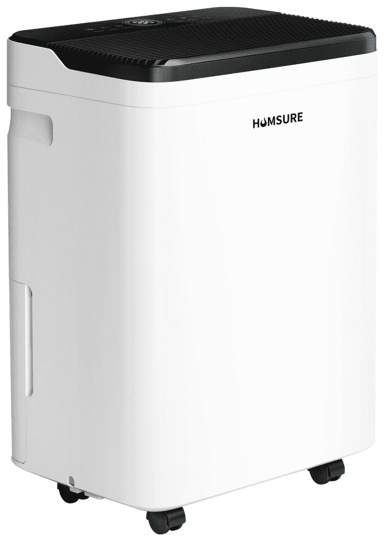 HUMSURE 70 Pints Dehumidifier for Basements with Drain Hose, Large Dehumidifier Covers up to 4500 Sq. Ft, Auto Defrost, 24H Timer, White