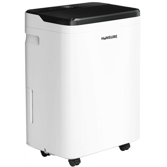 HUMSURE Dehumidifier 50 Pint Intelligent Humidity Control, 4,500 sq. ft. for Basements, Large Rooms, Bathrooms, Max Moisture Removal 70 Pints (95 "F, 95% RH)