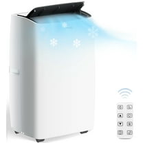 HUMSURE Portable Air Conditioners 12000 BTU, Room Air Conditioning Portable for Room, 24H Timer, 5-In-1 Quiet AC Unit as Cooler Dehumidifier Fan, Remote Control Window Kit Included (8000BTU SACC)