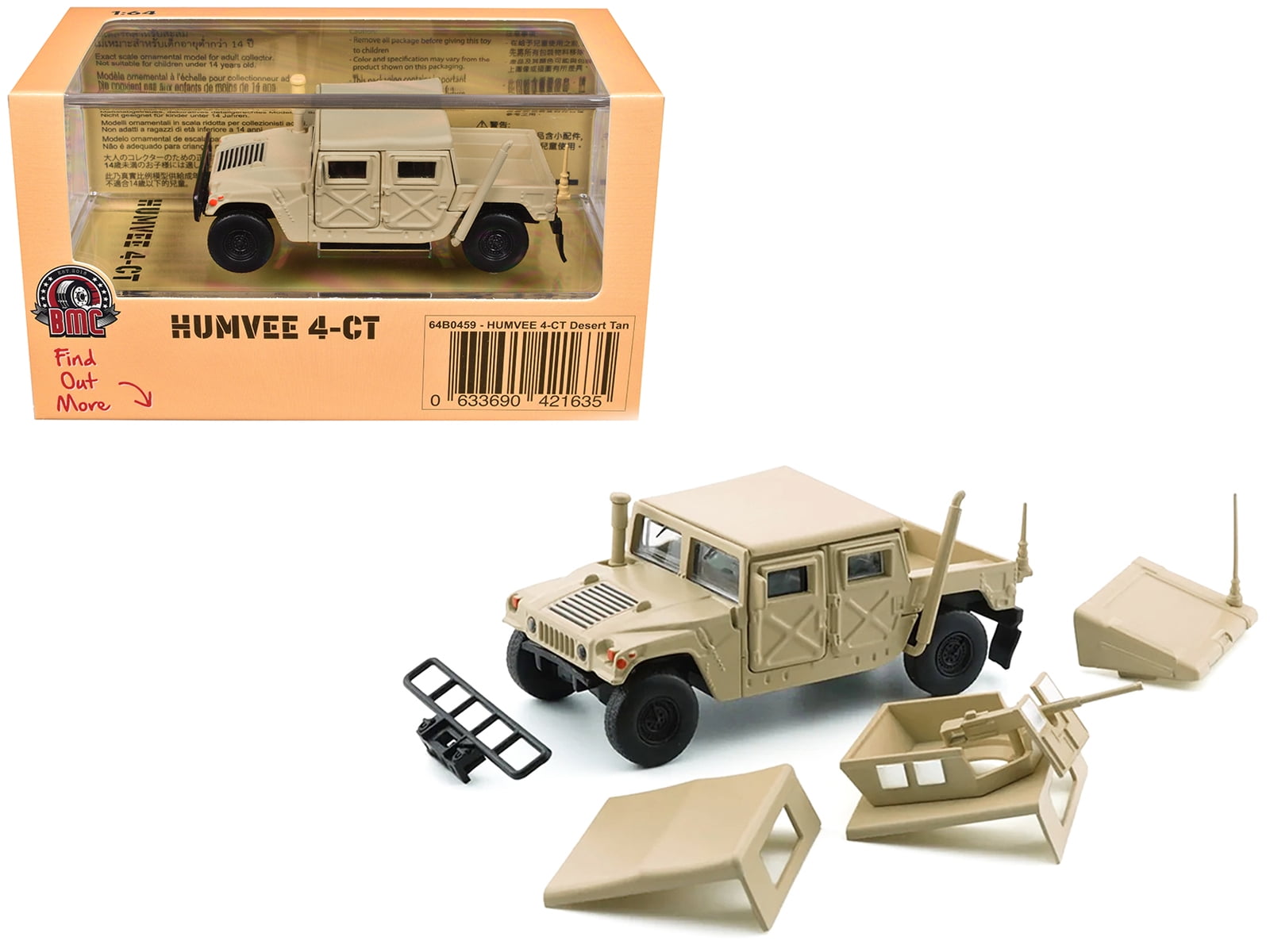 Humvee M113A2 迷彩色 HUMMER 模型 Humvee M113A2 迷彩色 HUMMER 模型 U.S. HMMWV M1114