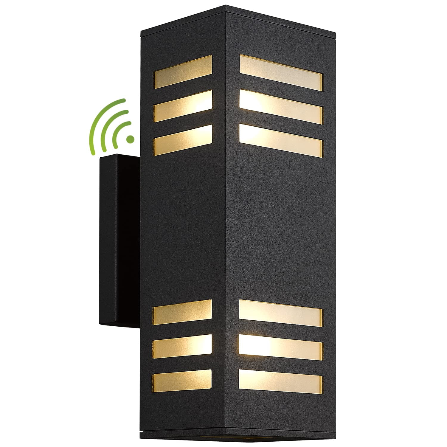 HUNEASON Dusk to Dawn Outdoor Wall Light, 13