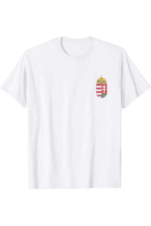 HUNGARY FLAG HUNGARIAN COAT OF ARMS BUDAPEST T-Shirt