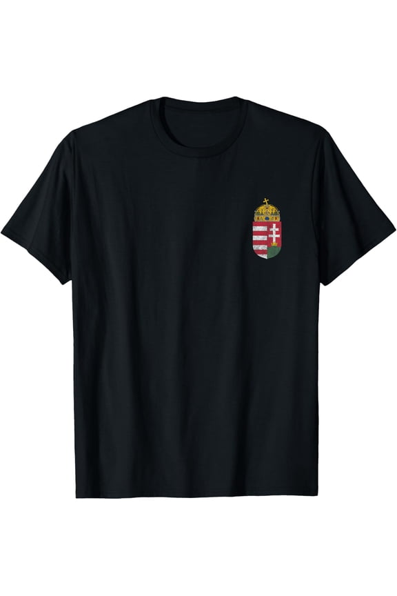 HUNGARY FLAG HUNGARIAN COAT OF ARMS BUDAPEST T-Shirt