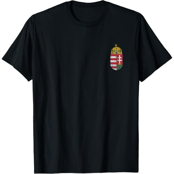 HUNGARY FLAG HUNGARIAN COAT OF ARMS BUDAPEST T-Shirt