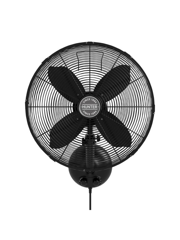 - 97318 - Oscillating Wall Mounted Fan 16 inch 3 speeds Classic W16