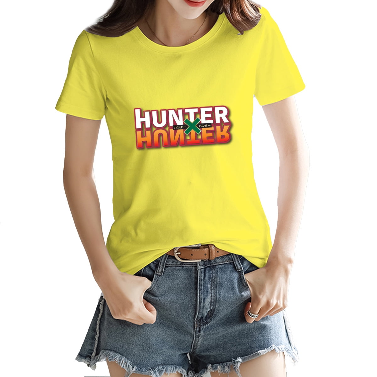 Memorose Women's Short Sleeve Basic Tee – Round Neck Casual Top For Summer & Everyday - View #9