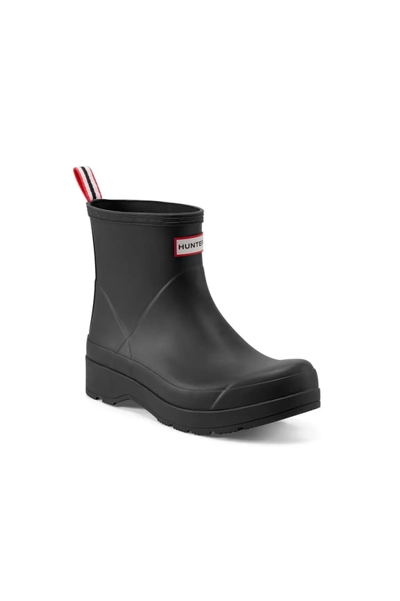 M PLAY SHORT BOOT MEN RAIN BOOTS - Black / Hunter Red / Off White Black / 13