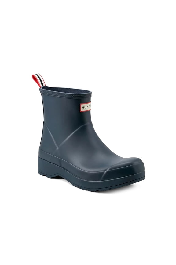 M PLAY SHORT BOOT MEN RAIN BOOTS - Valtameri Blue / Hunter Red / Off White Black / 12