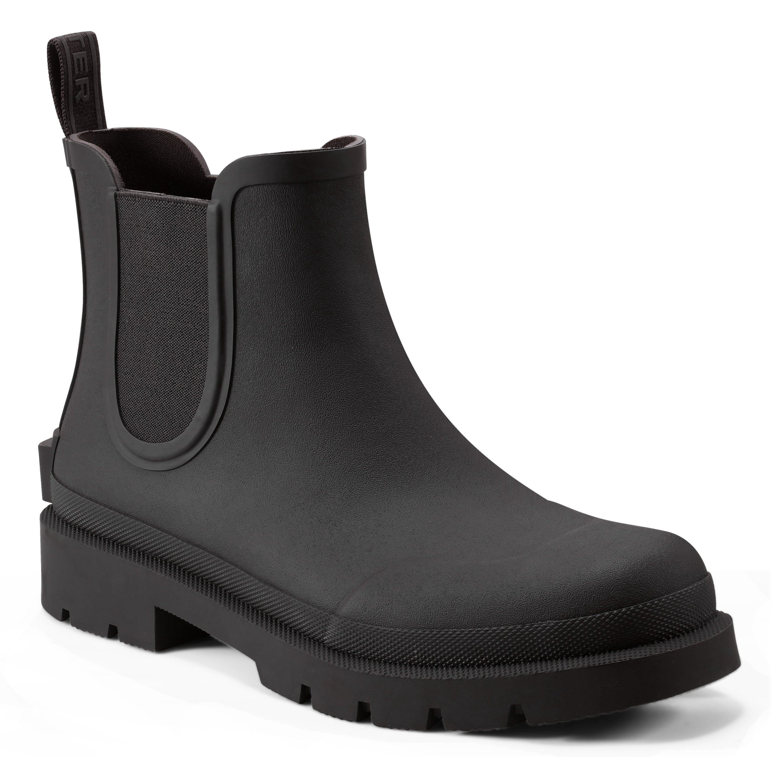 Hunter Refined Gloss Chelsea Boots Mens Black Waterproof Rubber Rain Boots Sz 13 Original Waterproof Chelsea Rain Boot (Men) | Nordstrom main image 3