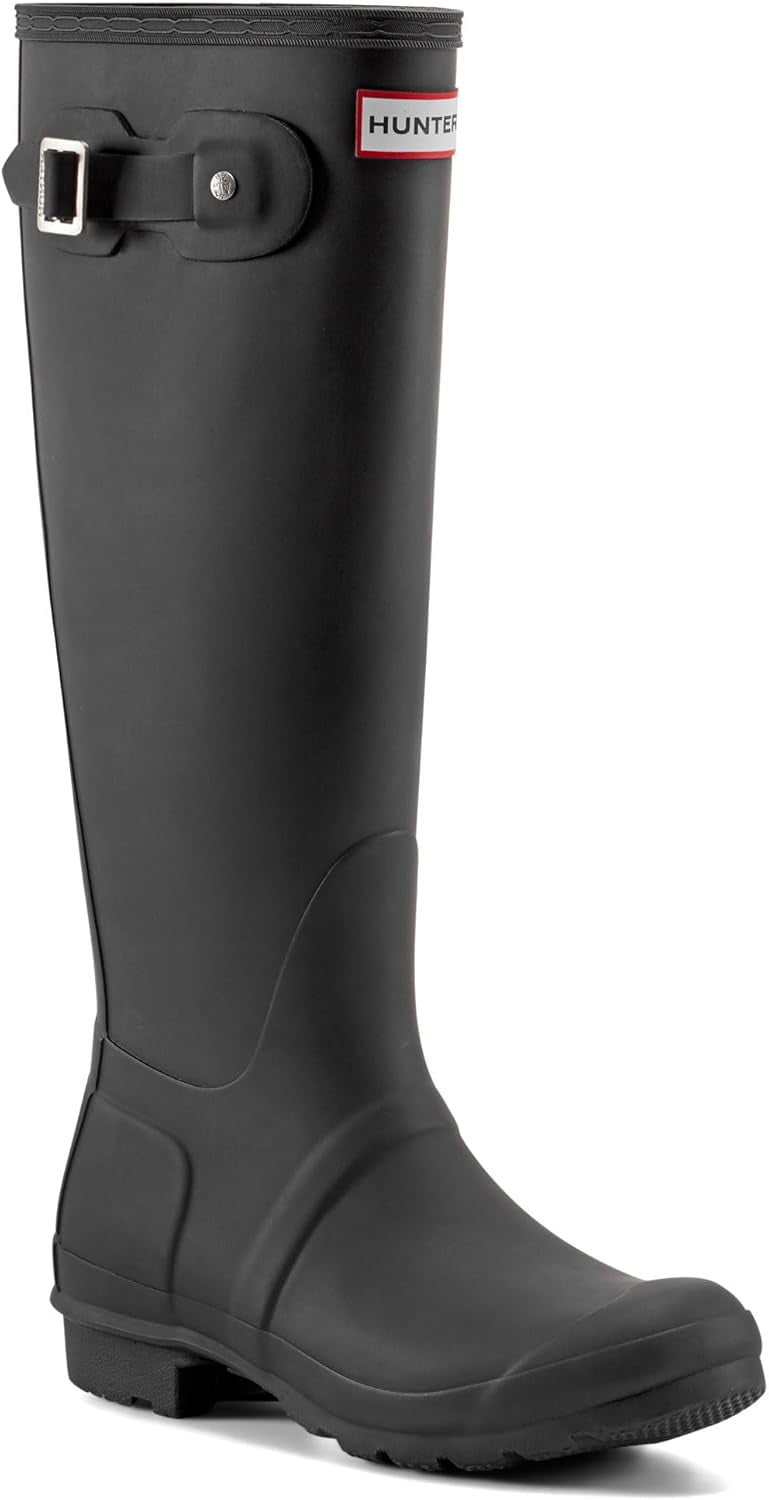 HUNTER ORIGINAL TALL BOOT Rain Boots Black