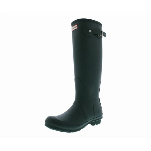 Hunter Original Tall Rain Boot Womens Shoes Size 10, Color: Hunter Green