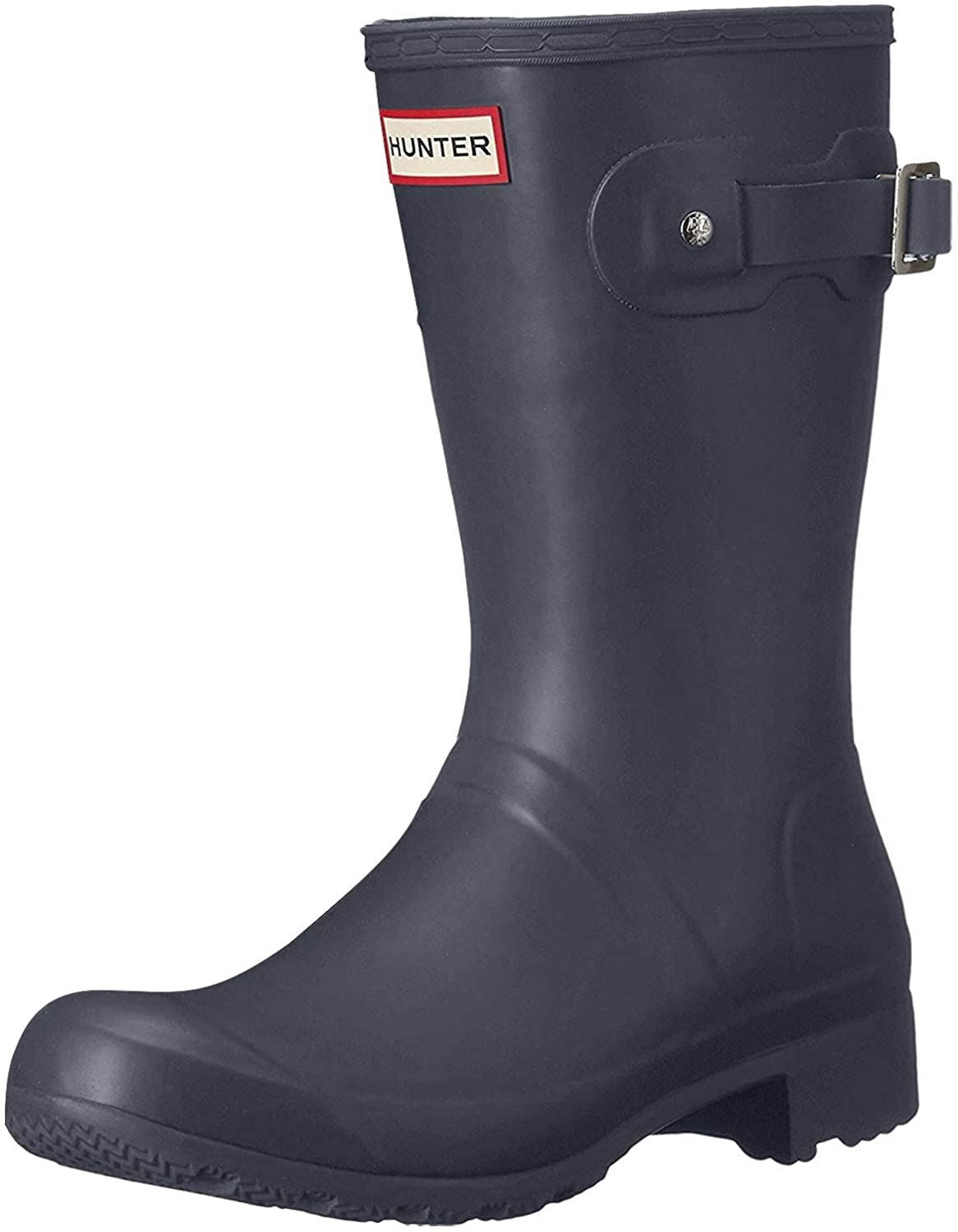 HUNTER　ORIGINAL TOUR SHORT　NAVY　UK5 HUNTER ORIGINAL TOUR SHORT Rain Boots Navy Matte - Walmart.com