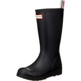 Hunter Original Women's Refined Tall Wellington Boot In Black Size