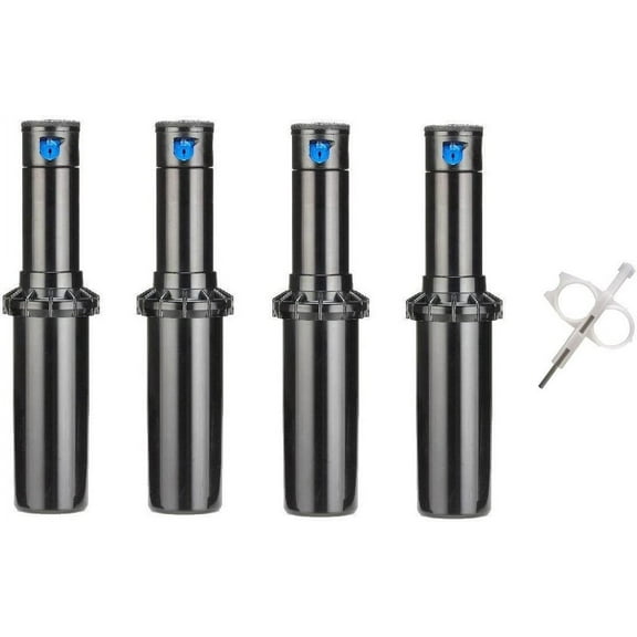 HUNTER PGP Ultra Rotor Sprinkler Heads - 4 Pack - Includes Adjustment Tool